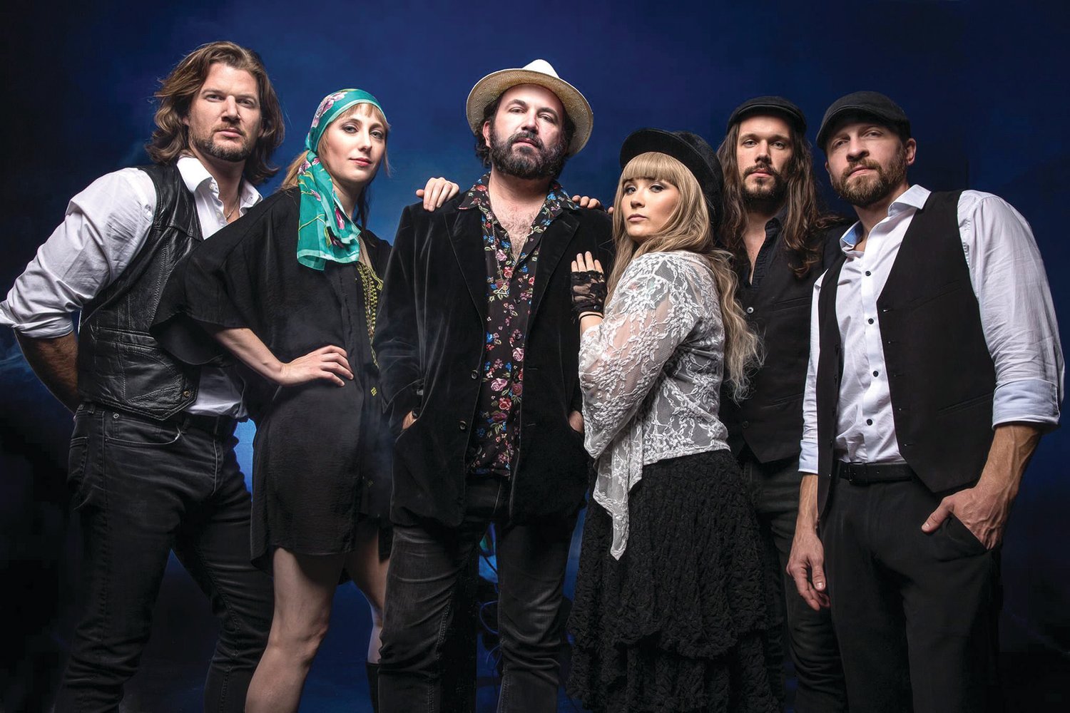 Featuring lead singer Mekenzie Jackson as Stevie Nicks, the Rumours band members include Alex Thrift, Doug Easterly, Adrienne Cottrell, Daniel Morrison, and Nick Whitson. Audiences can expect to hear songs like “Rhiannon,” “Stop Dragging my Heart Around,” and “Gypsy.”